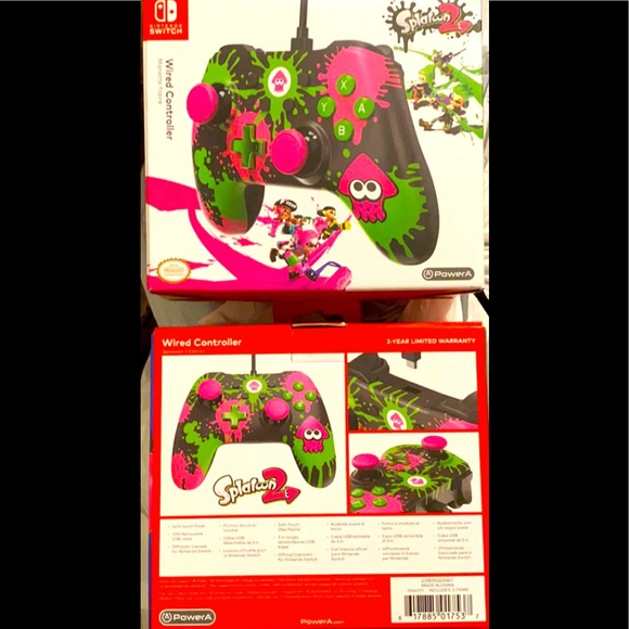 HP💕 2 NEW NINTENDO SWITCH CONTROLLERS PINK video games - Picture 3 of 5
